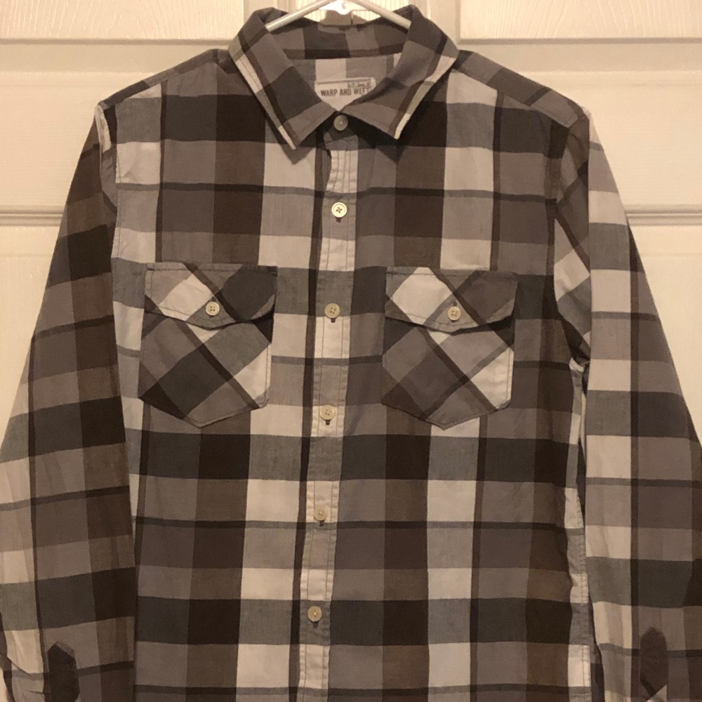 Warp and Weft Long Sleeve Dress Shirt